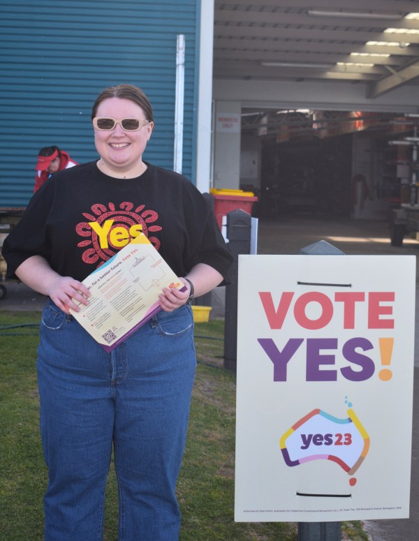 Hannah Beadle at Brighton pre-polls