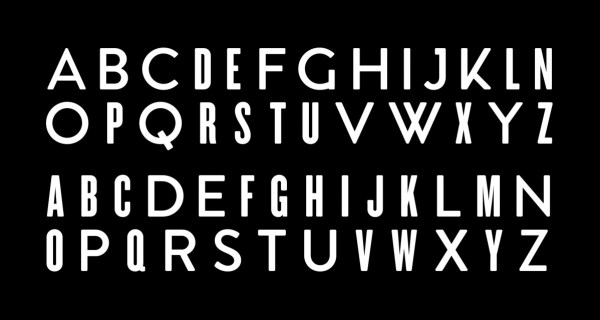 CoNTrA Typeface by Cul-de-sac