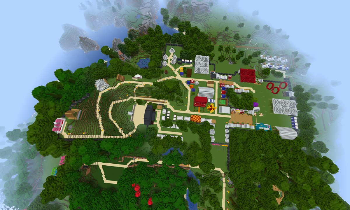 Camp Half Blood Minecraft Map
